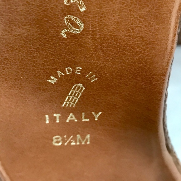 ♥️Contessa Tan Wedges- 8.5 - Picture 4 of 6